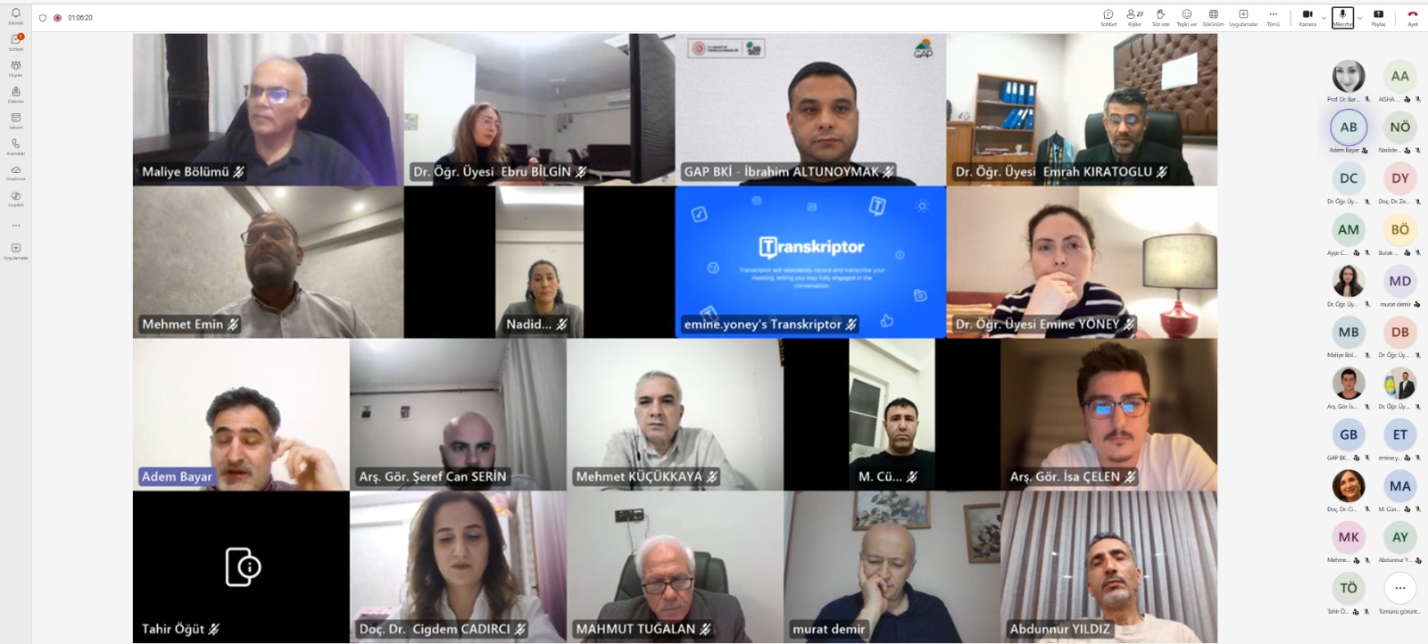 MALİYE BÖLÜMÜ İÇ VE DIŞ PAYDAŞ TOPLANTISI (2) BAŞARIYLA TAMAMLANDI